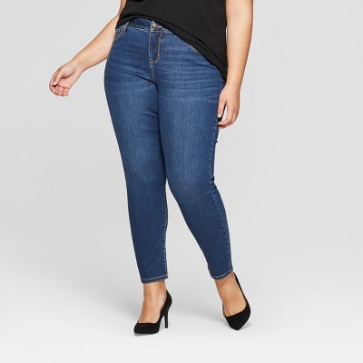 Women's Plus Size Skinny Jeans - Ava ...